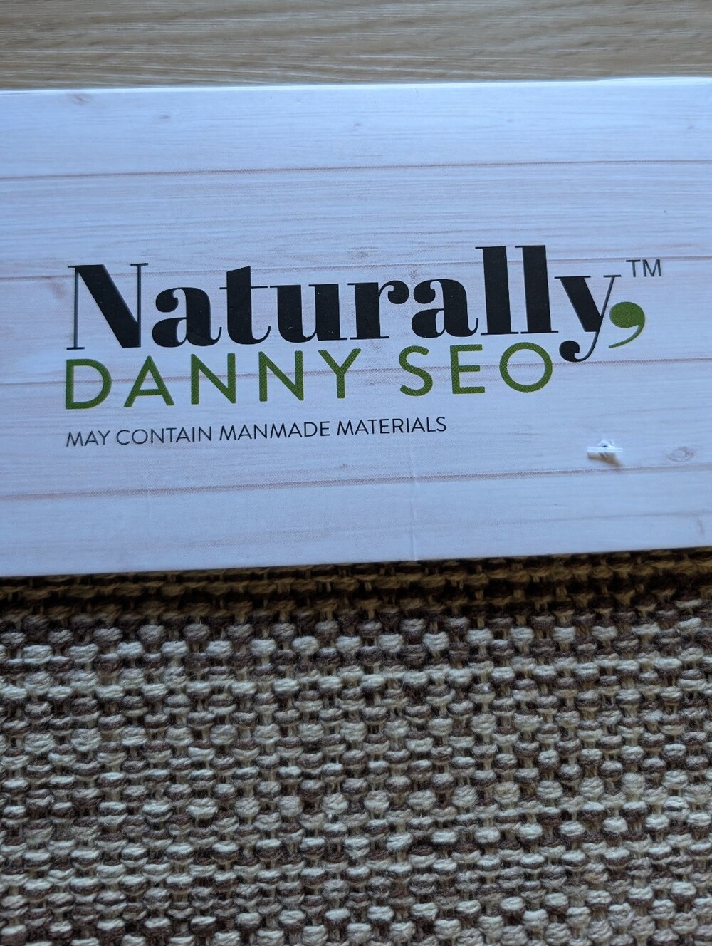 NWT Naturally by Danny Seo Woven Fringe Placemats - Picture 2 of 6
